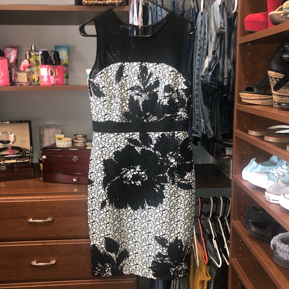 Black and White Dress